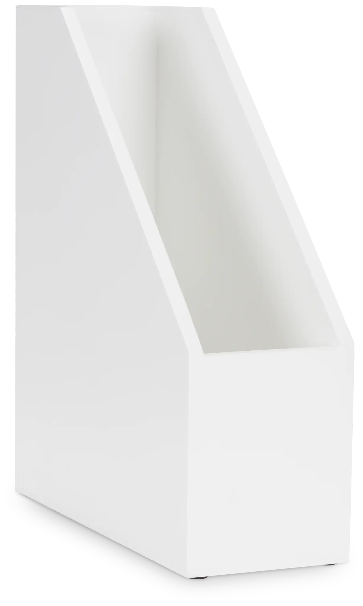 Ramble White Wood File Organizer Ramble White Wood File Organizer