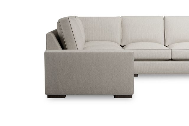 Edgewater Revenue Beige Small Two-arm Sectional