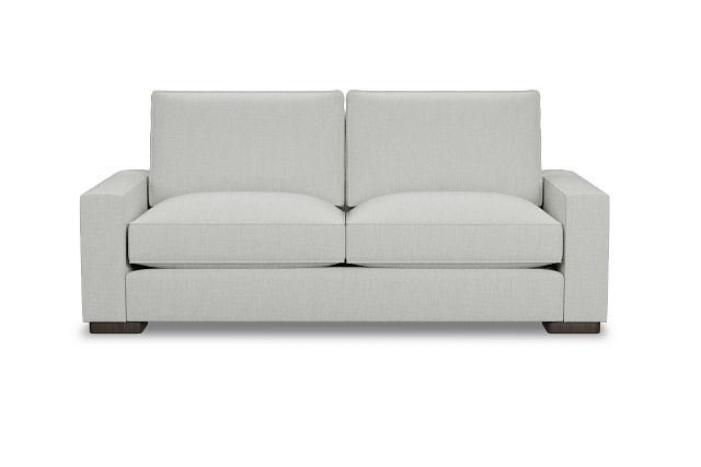 Edgewater Revenue White 84" Sofa W/ 2 Cushions
