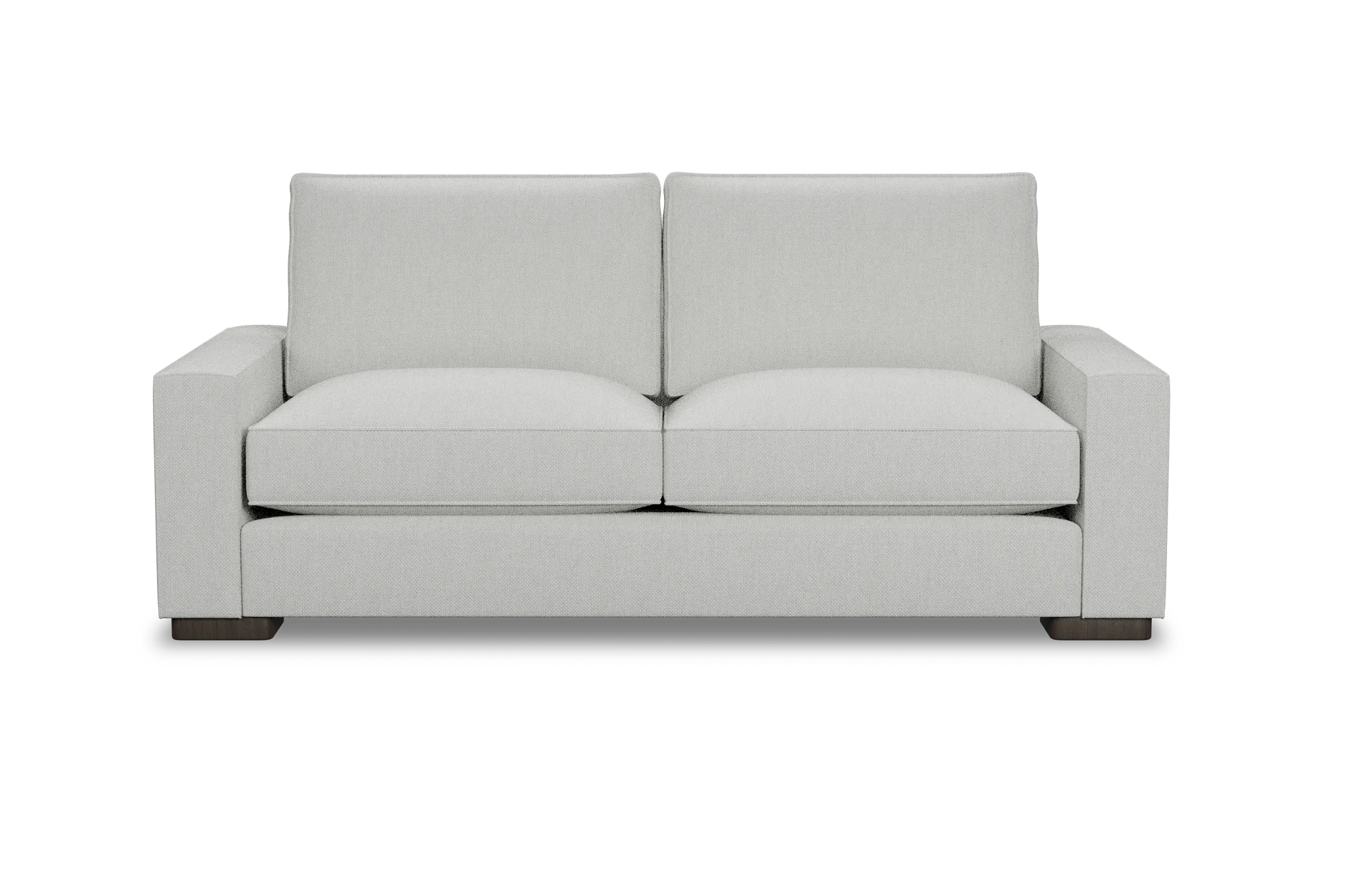 Edgewater Revenue White 84" Sofa W/ 2 Cushions