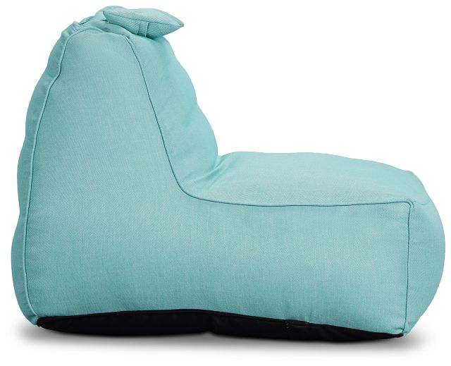 Castaway Blue Bean Bag Chaise