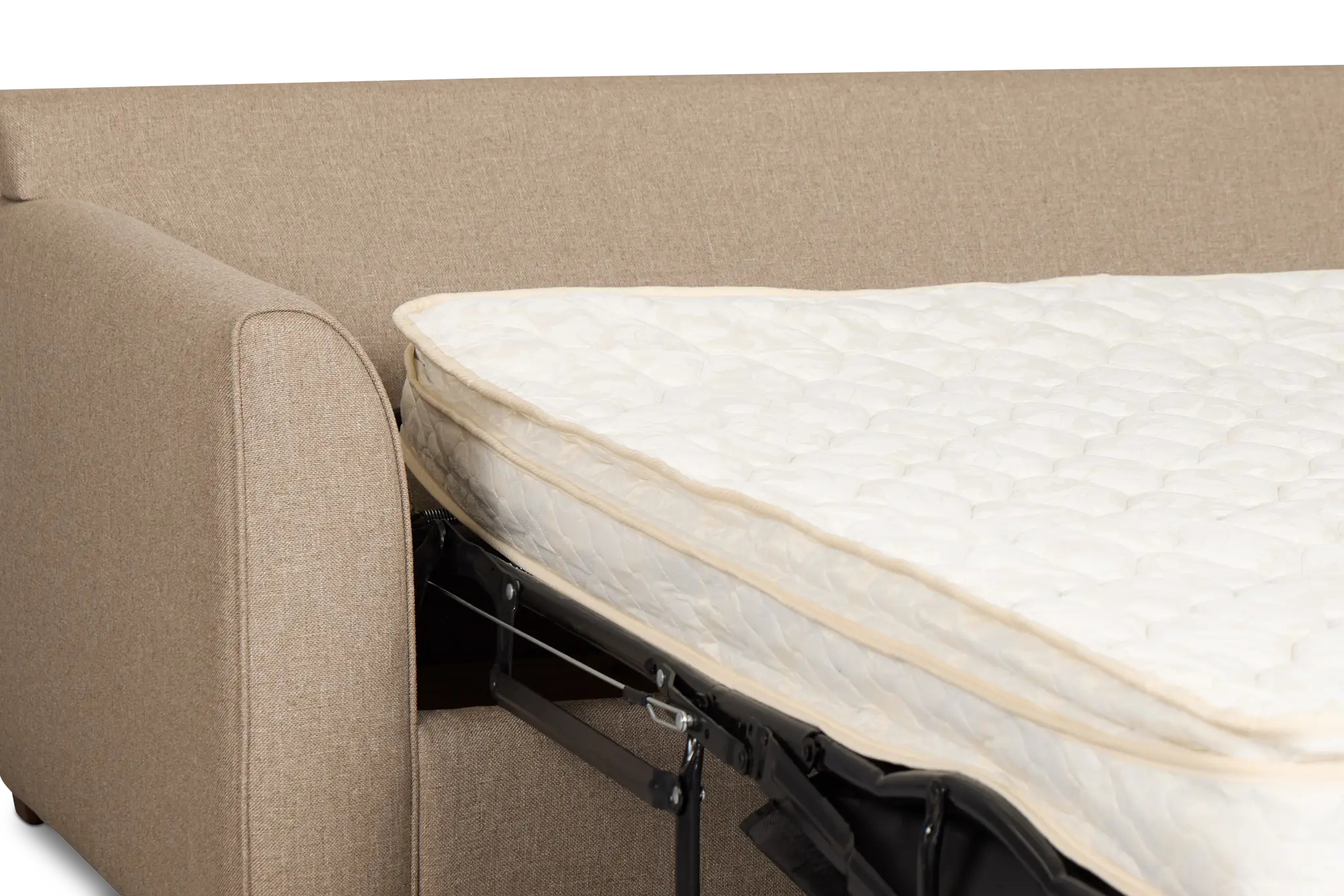 Tate Brown Fabric Innerspring Sleeper Tate Brown Fabric Innerspring Sleeper