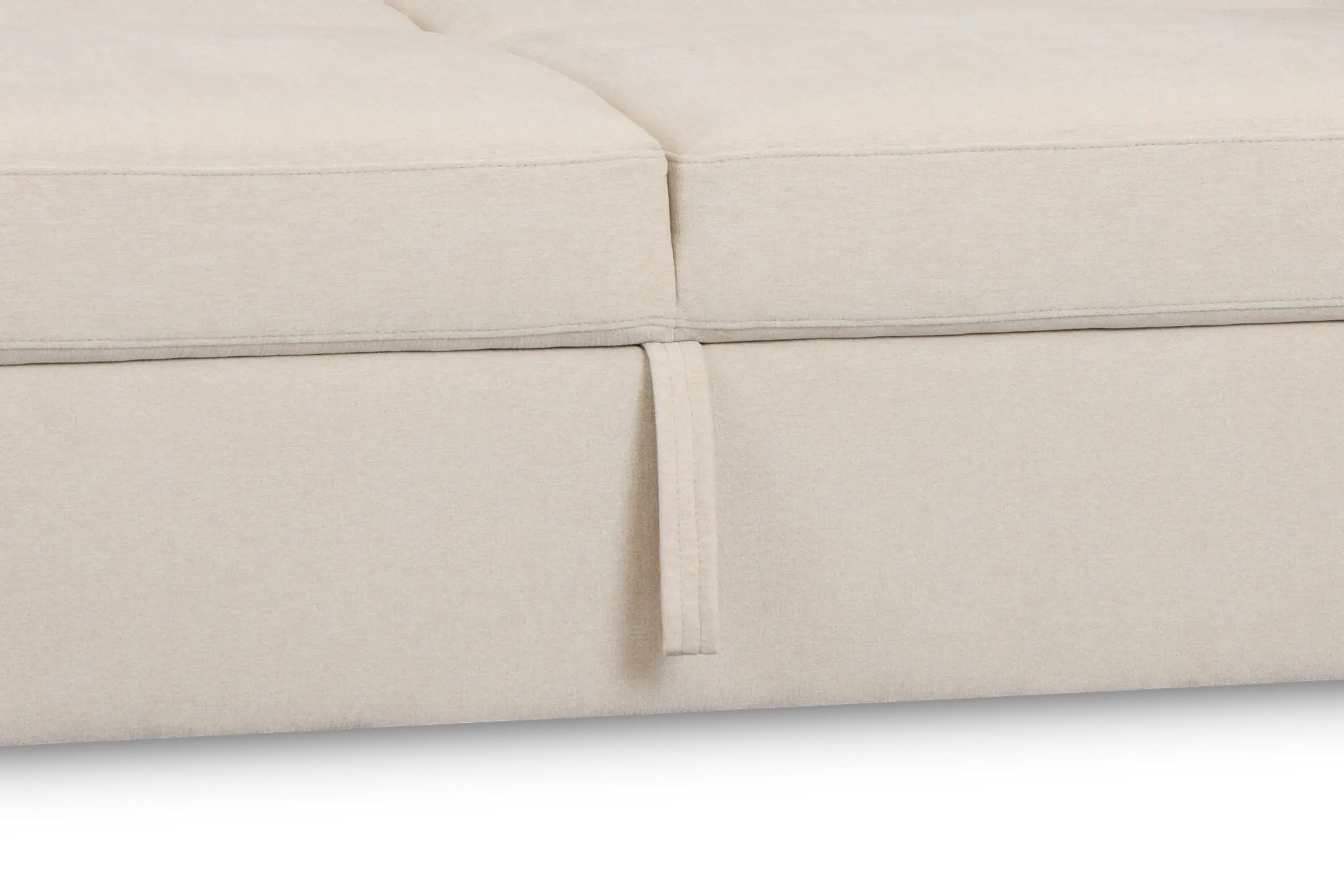 Addie Beige Fabric Medium Left Chaise Storage Sleeper Sectional Addie Beige Fabric Medium Left Chaise Storage Sleeper Sectional
