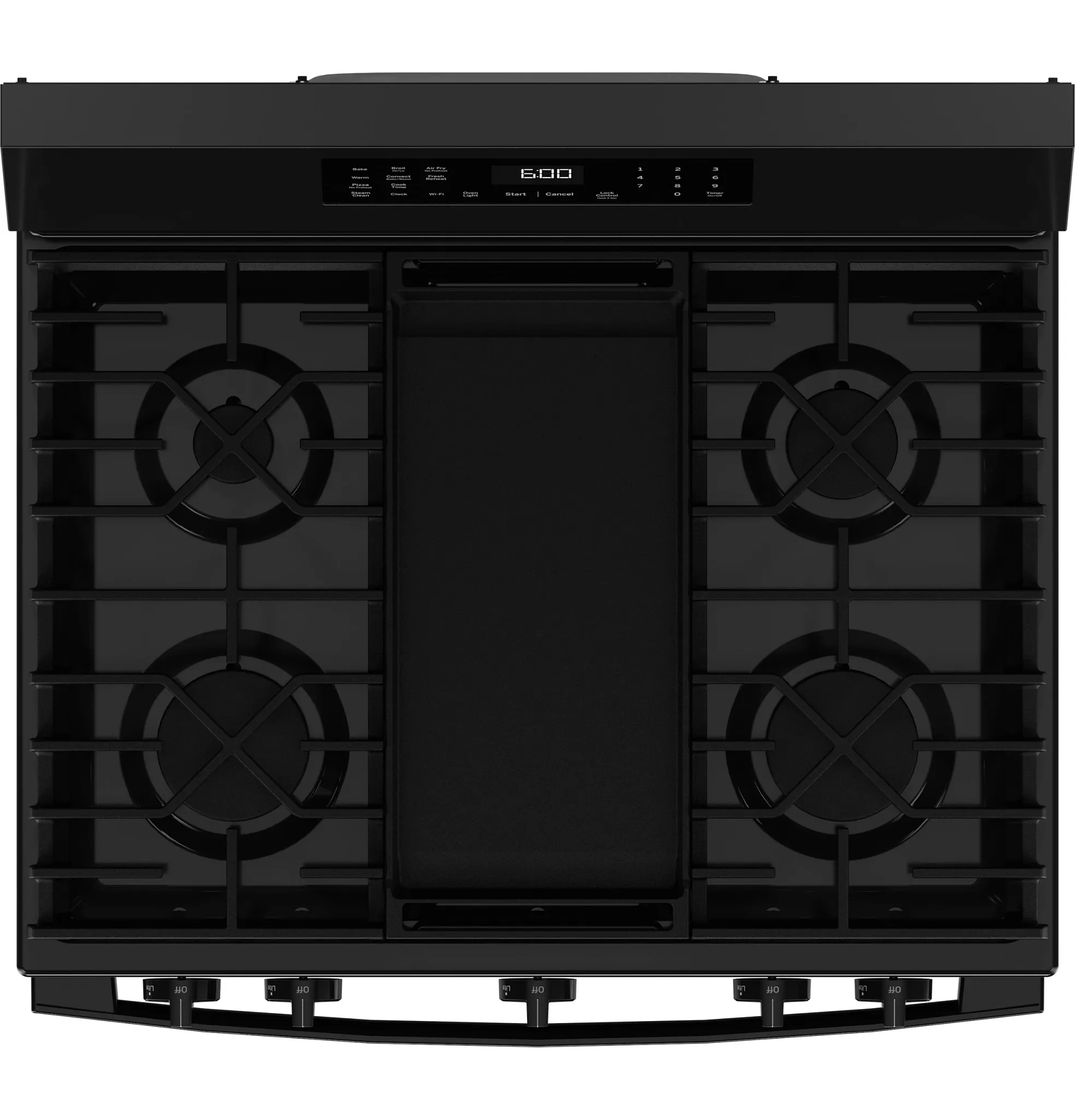 Ge 600 Series Black 30" Gas Range