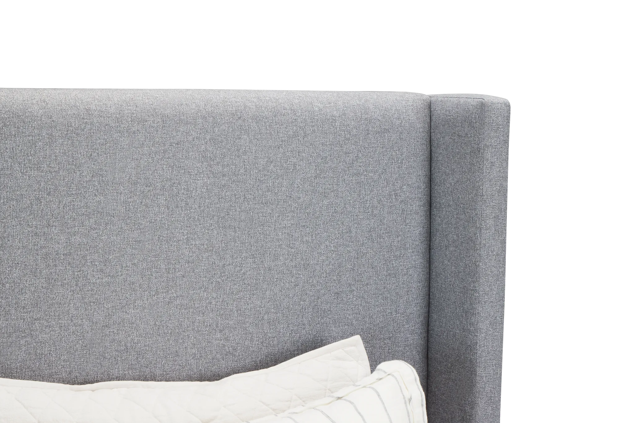 Kent Gray Uph Panel Bed