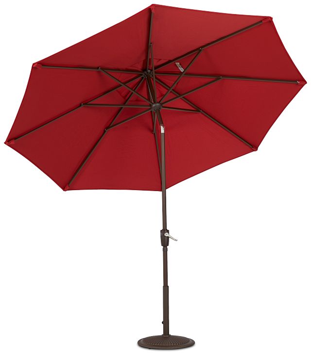 Maui Red Umbrella Set (2)