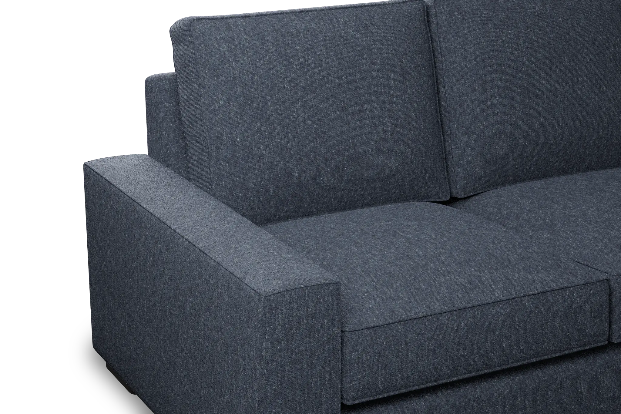 Edgewater Maguire Blue 96" Sofa W/ 3 Cushions Edgewater Maguire Blue 96" Sofa W/ 3 Cushions