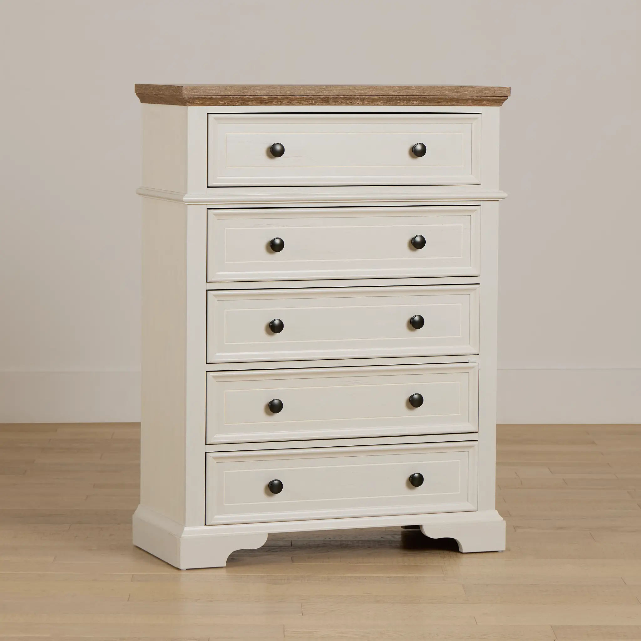Charlotte Two-tone Drawer Chest Charlotte Two-tone Drawer Chest