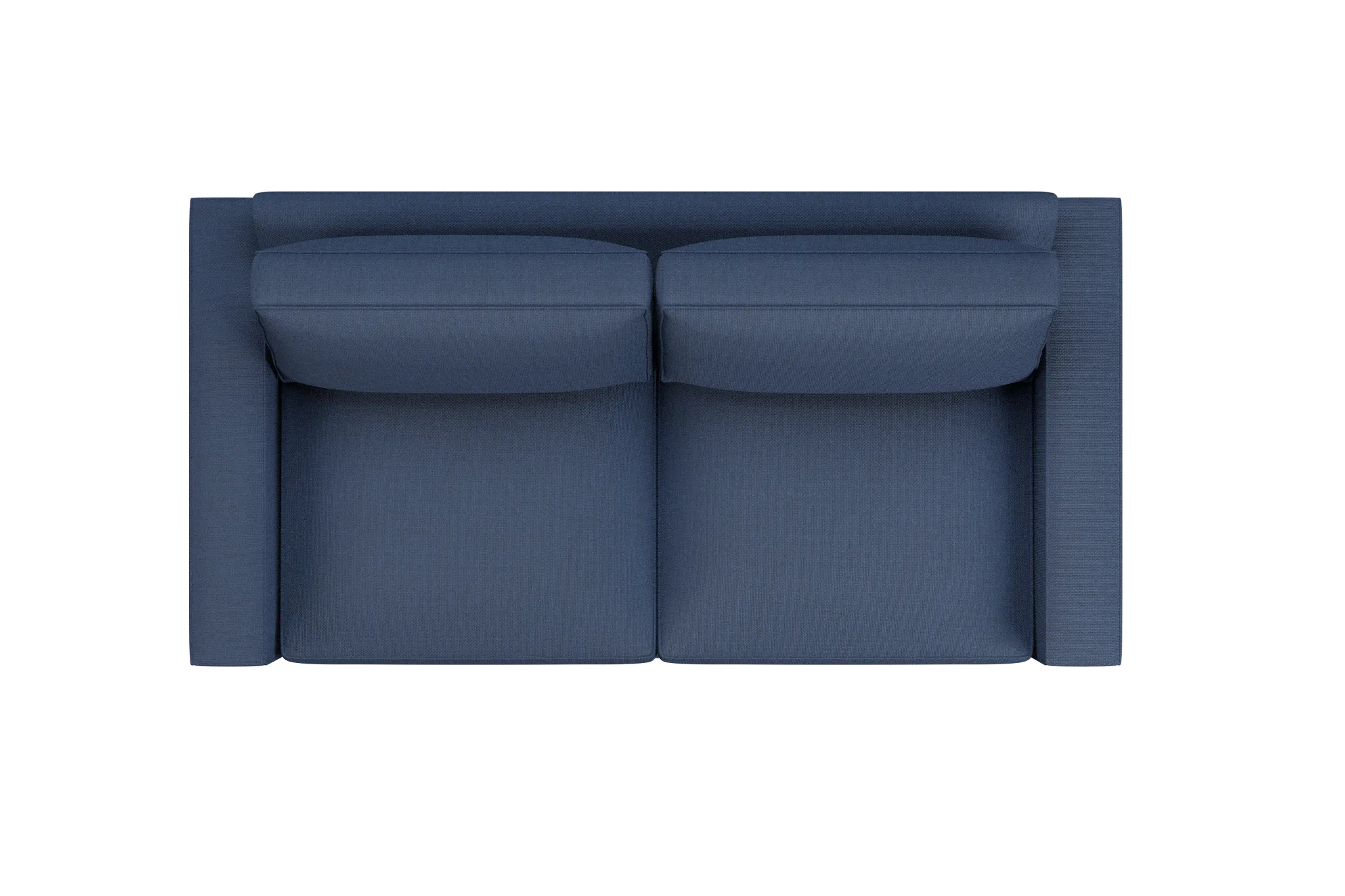 Edgewater Revenue Dark Blue 84" Sofa W/ 2 Cushions