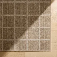 Jordin Light Brown 8x10 Area Rug