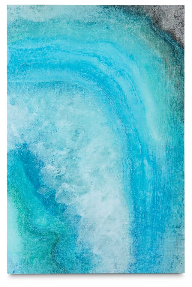Azora Teal Acrylic Wall Art