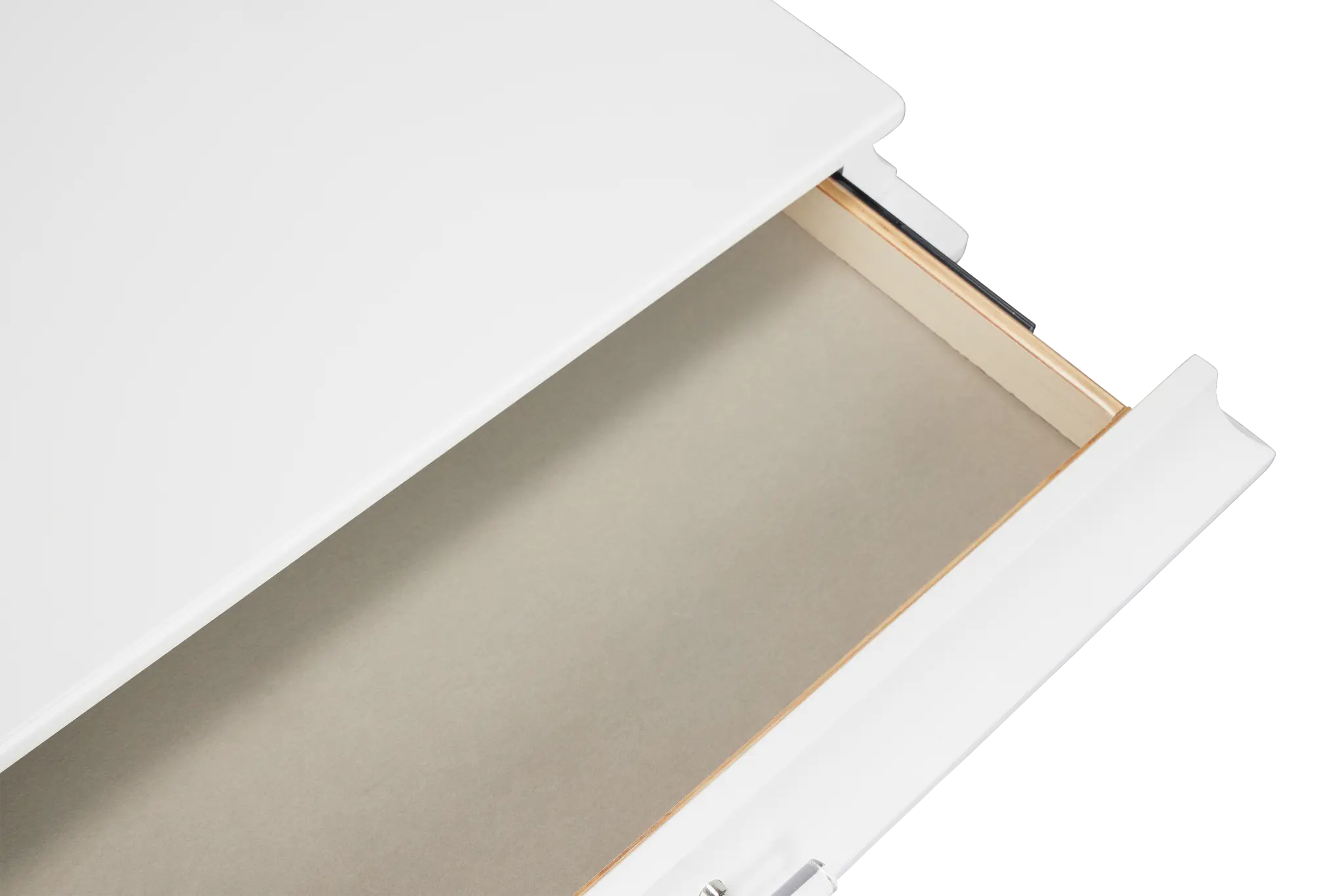 Milan White 2-drawer Nightstand Milan White 2-drawer Nightstand