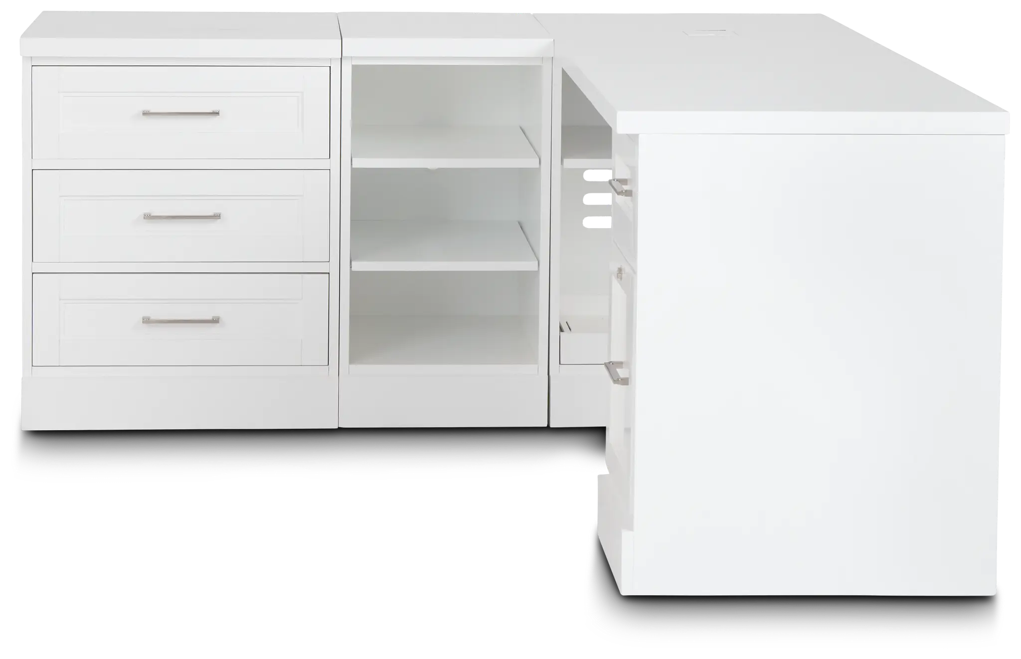 Newport White L Desk Newport White L Desk