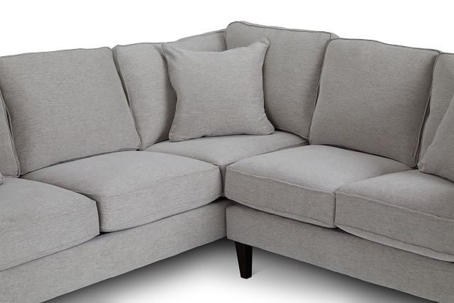 Archer Light Taupe Fabric Two-arm Sectional