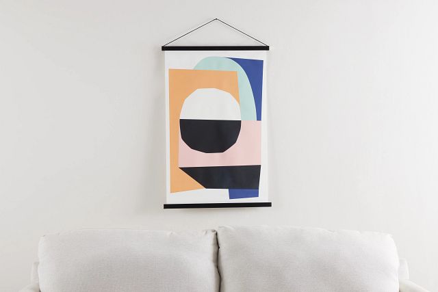 Inigo Multicolored Canvas Wall Art