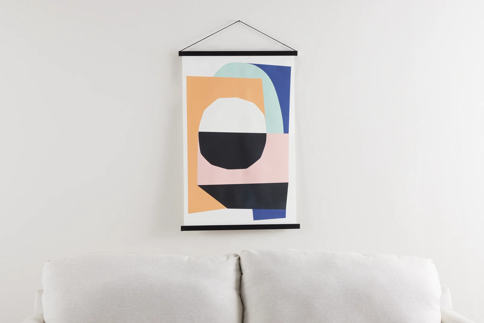 Inigo Multicolored Canvas Wall Art