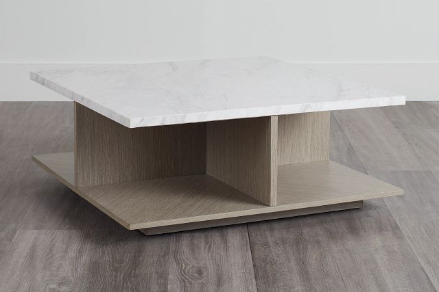Whitley Marble Square Coffee Table (0)