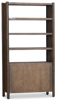 Santorini Dark Tone Bookcase