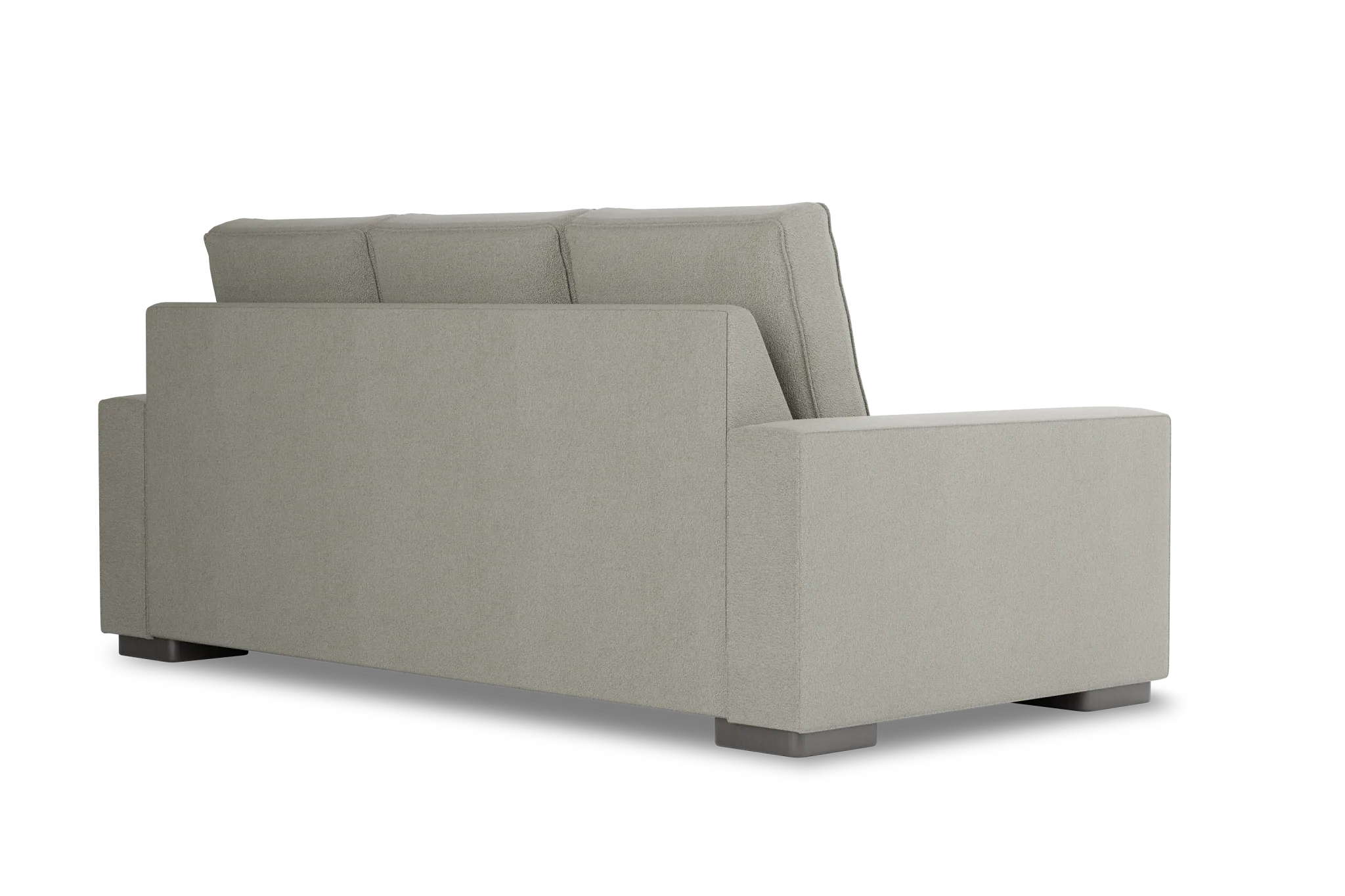 Edgewater Elite Gray 84" Sofa W/ 3 Cushions