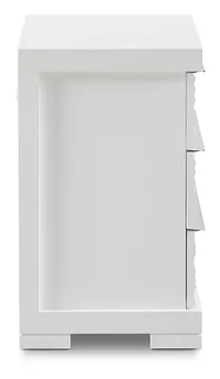 Ocean Drive White Nightstand