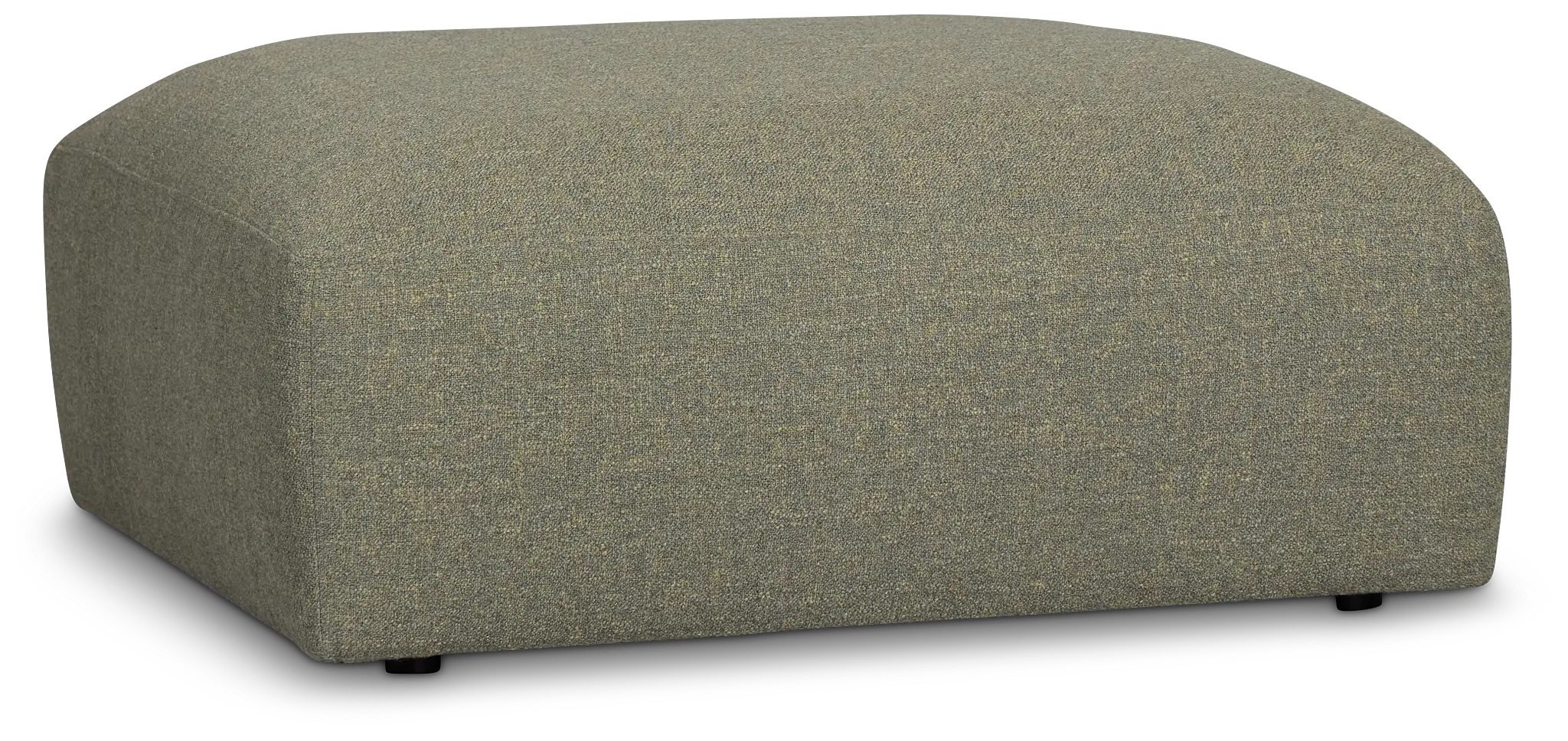 Baylor Green Fabric Ottoman Baylor Green Fabric Ottoman