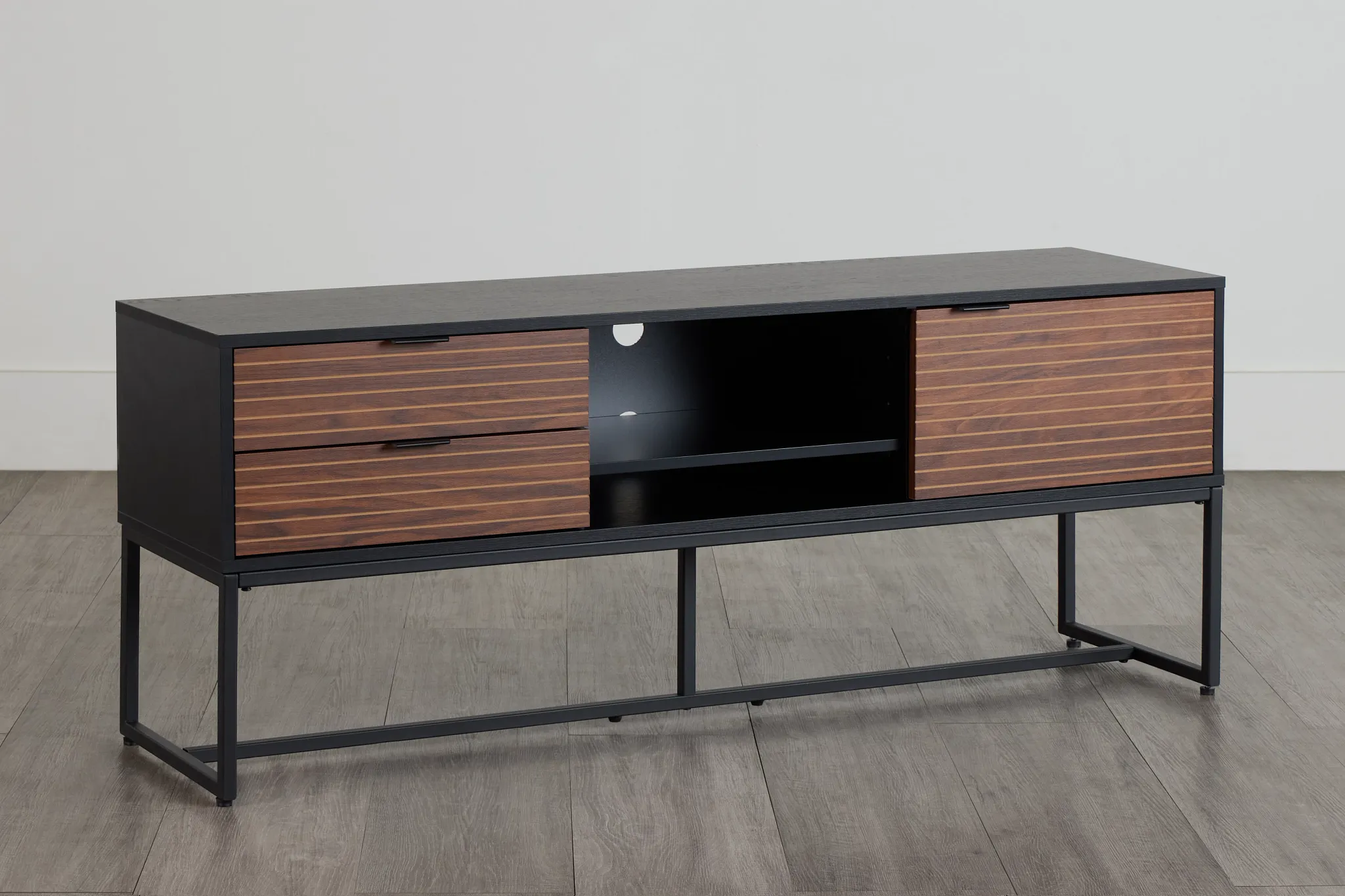 Lawson Dark Tone Storage Tv Stand