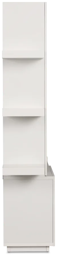 Alessandria White Entertainment Wall