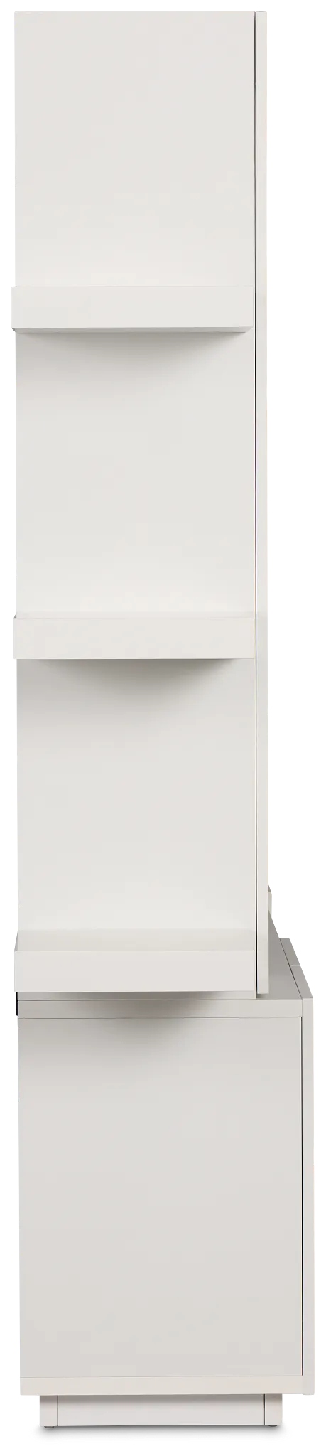 Alessandria White Entertainment Wall