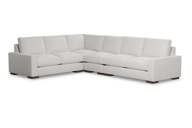 Edgewater Victory Ivory Medium Two-arm Sectional