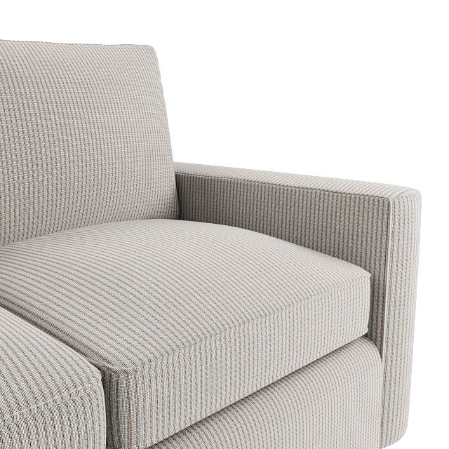 Siesta Lucy Light Beige Fabric Loveseat