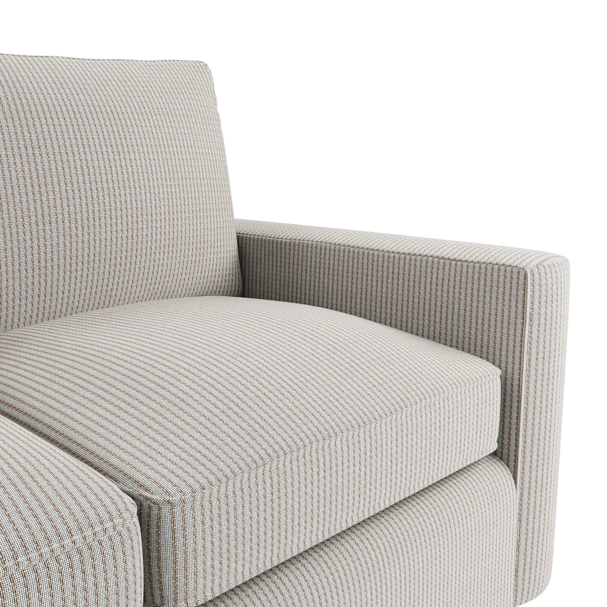 Siesta Lucy Light Beige Fabric Loveseat Siesta Lucy Light Beige Fabric Loveseat