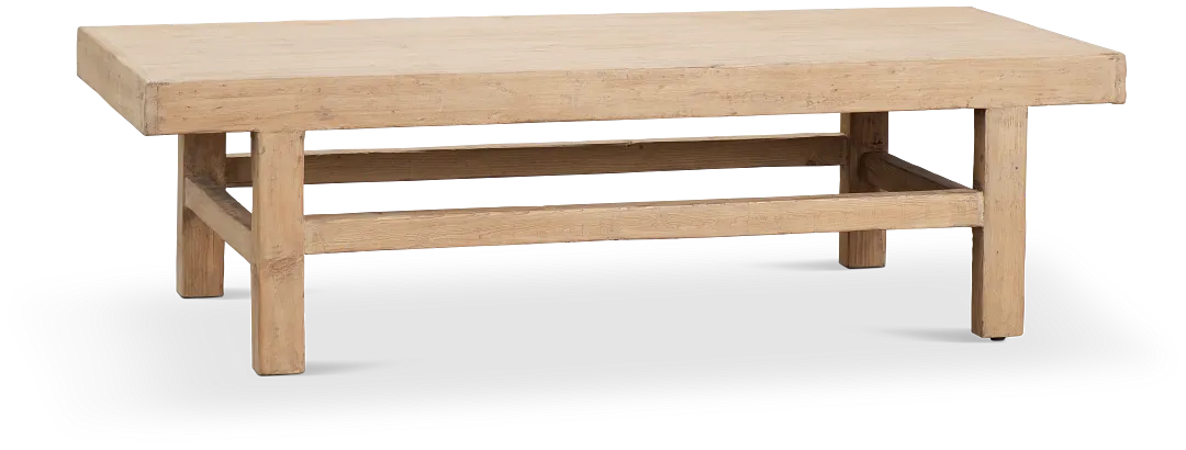 Chiara Light Tone Rectangular Coffee Table