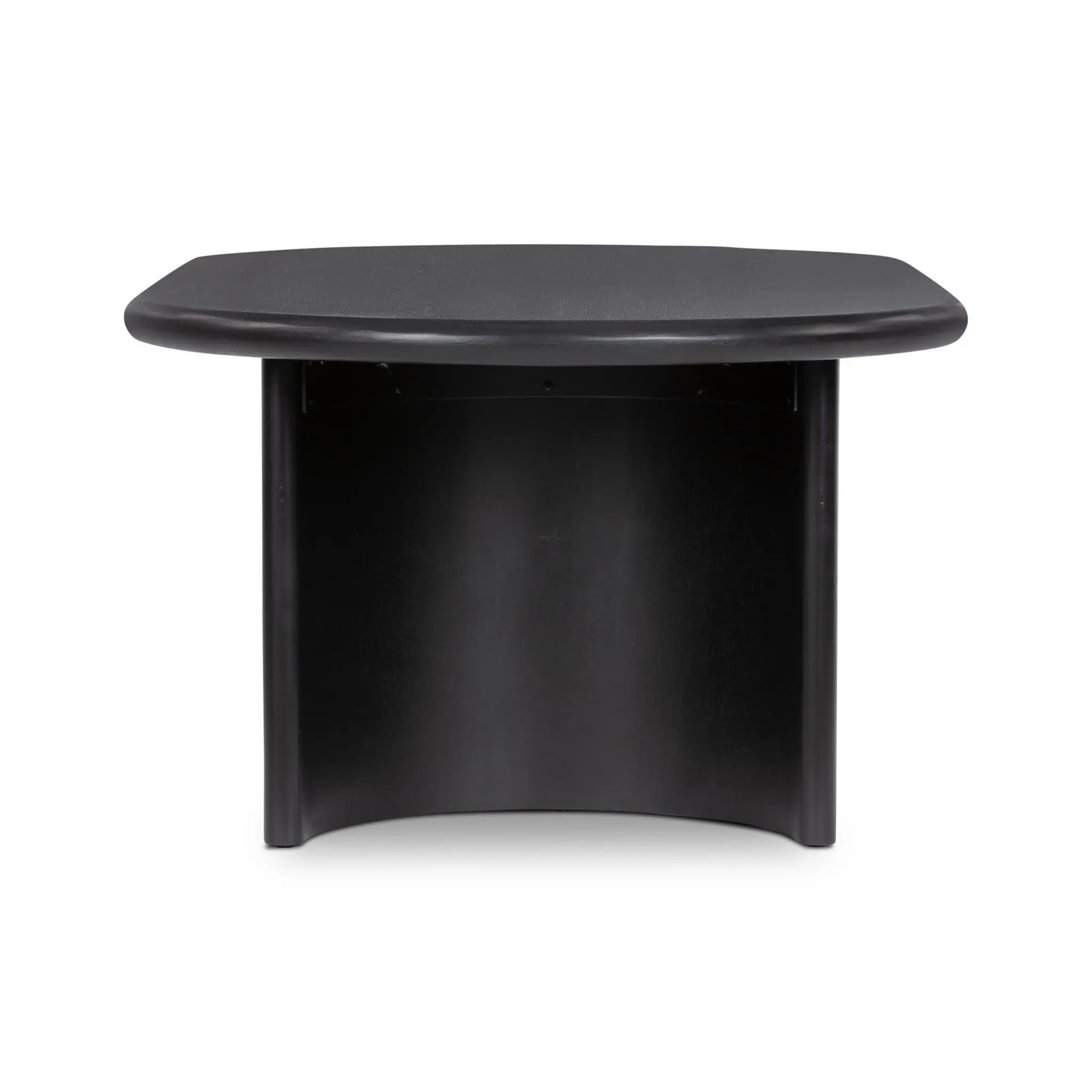Four Hands Paloa Black Oval Coffee Table Four Hands Paloa Black Oval Coffee Table