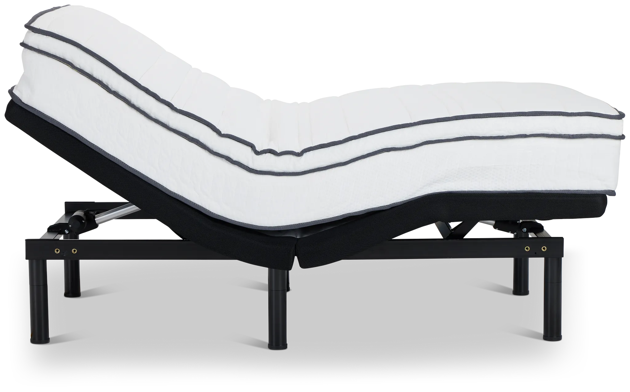 Rest & Renew By Zinus 10" Hybrid Deluxe Adjustable Mattress Set