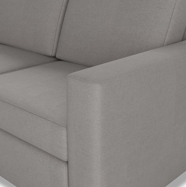 Citymod Light Gray Fabric Medium Two-arm Sectional