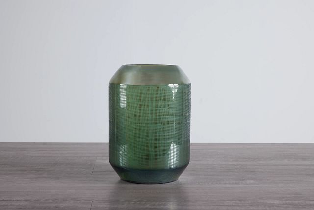 Winnetka Green Medium Vase