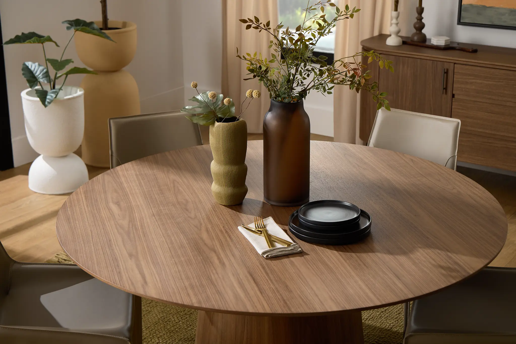 Waffi Beige Small Vase Waffi Beige Small Vase