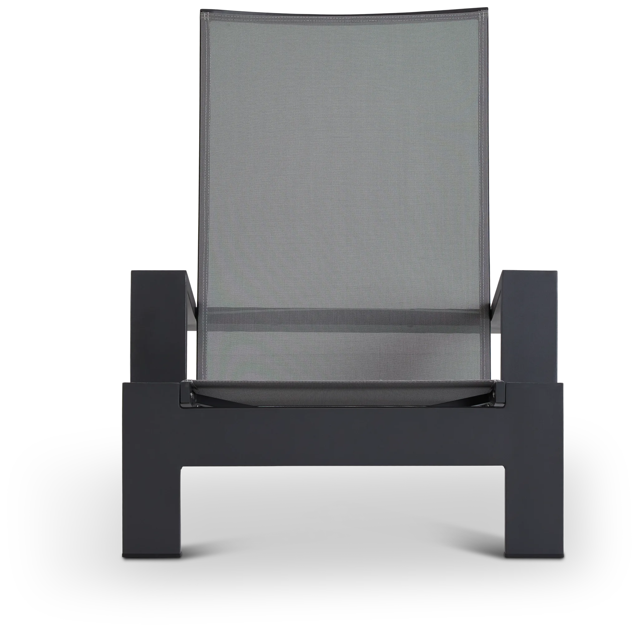 Linear Dark Gray Ledge Pool Chair