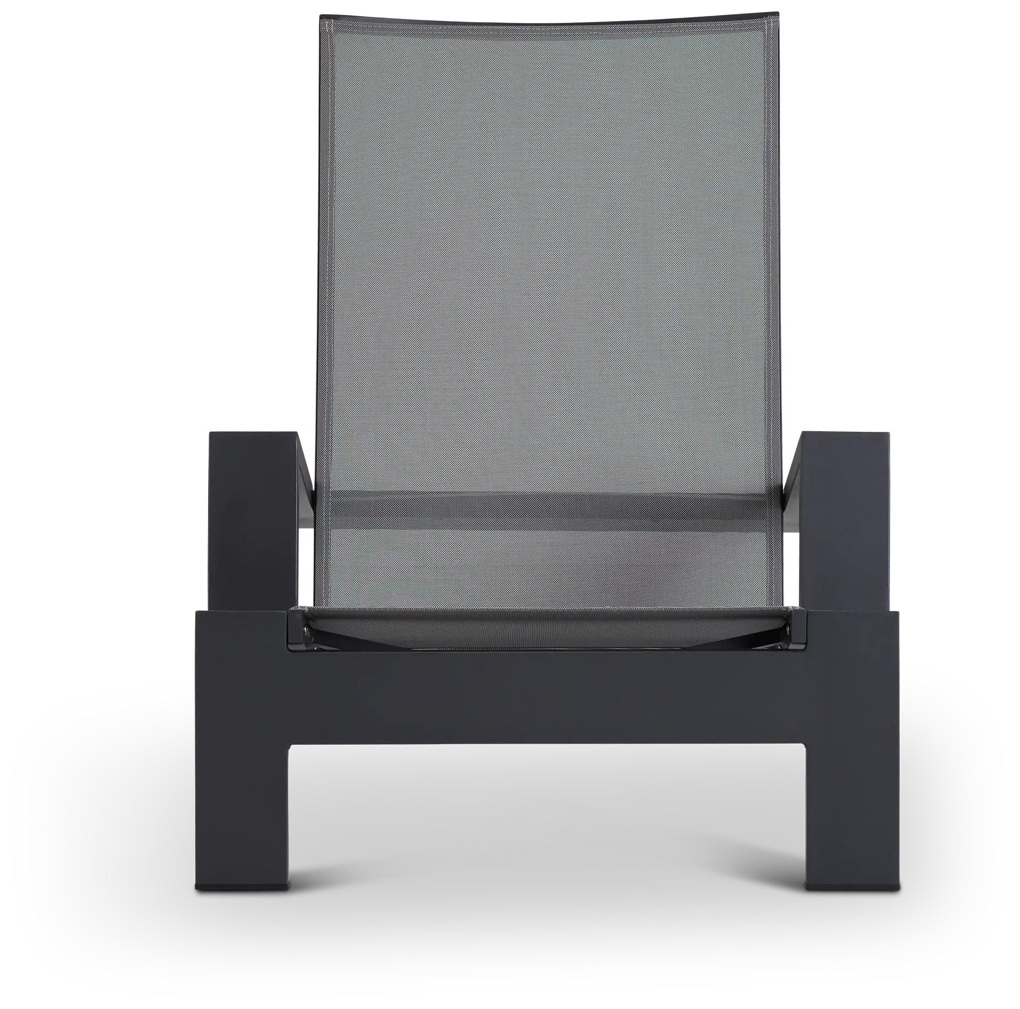Linear Dark Gray Ledge Pool Chair Linear Dark Gray Ledge Pool Chair