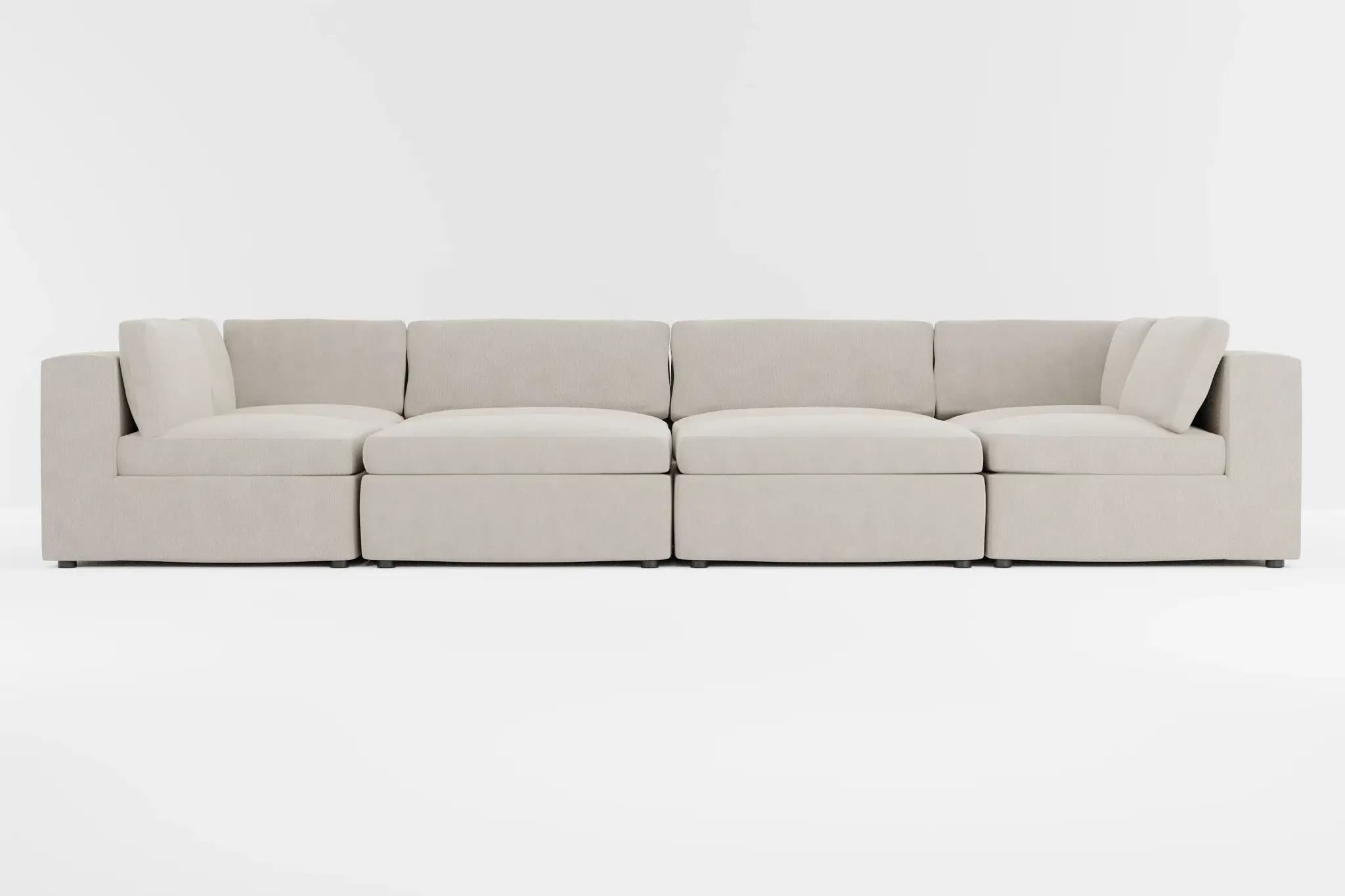 Destin Revenue Beige Fabric 8-piece Pit Sectional Destin Revenue Beige Fabric 8-piece Pit Sectional