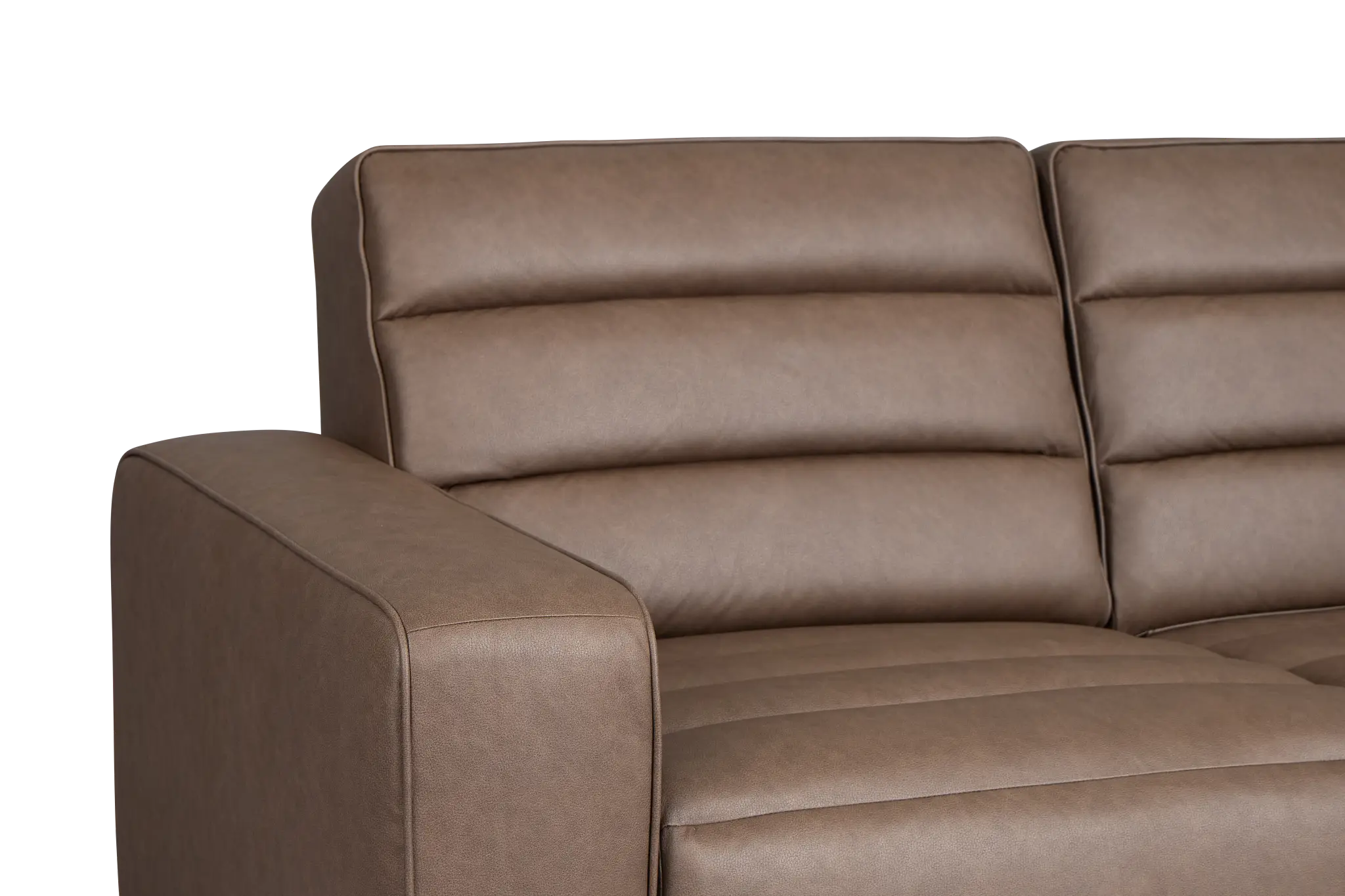 Sawyer Dark Brown Micro 2-piece Modular Power Reclining Sofa Sawyer Dark Brown Micro 2-piece Modular Power Reclining Sofa