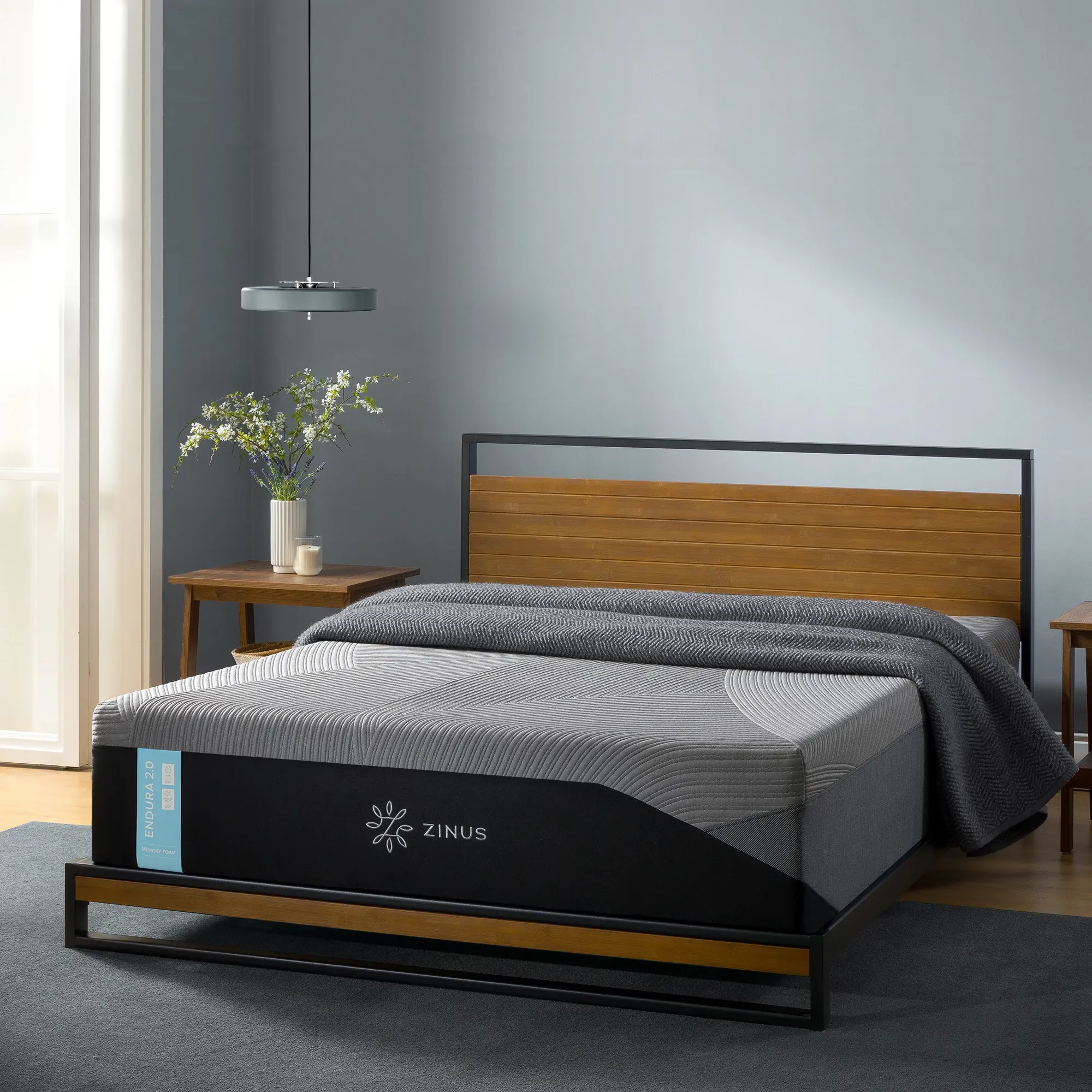 Zinus Endura 2.0 13" Cush Firm Memory Foam Mattress