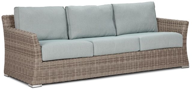 Raleigh Teal Woven Sofa (3)
