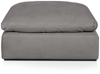 Nixon Light Gray Fabric Cocktail Ottoman