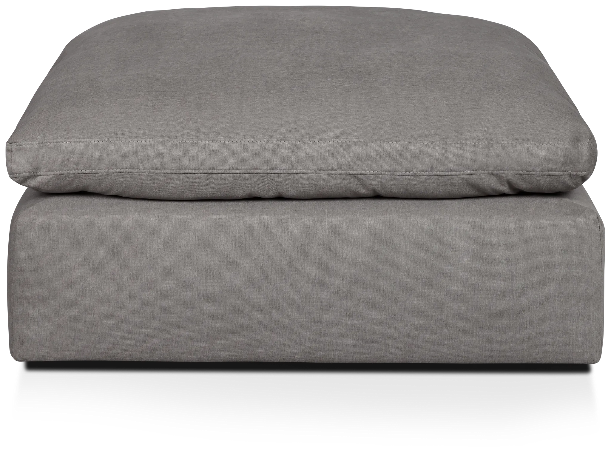 Nixon Light Gray Fabric Cocktail Ottoman