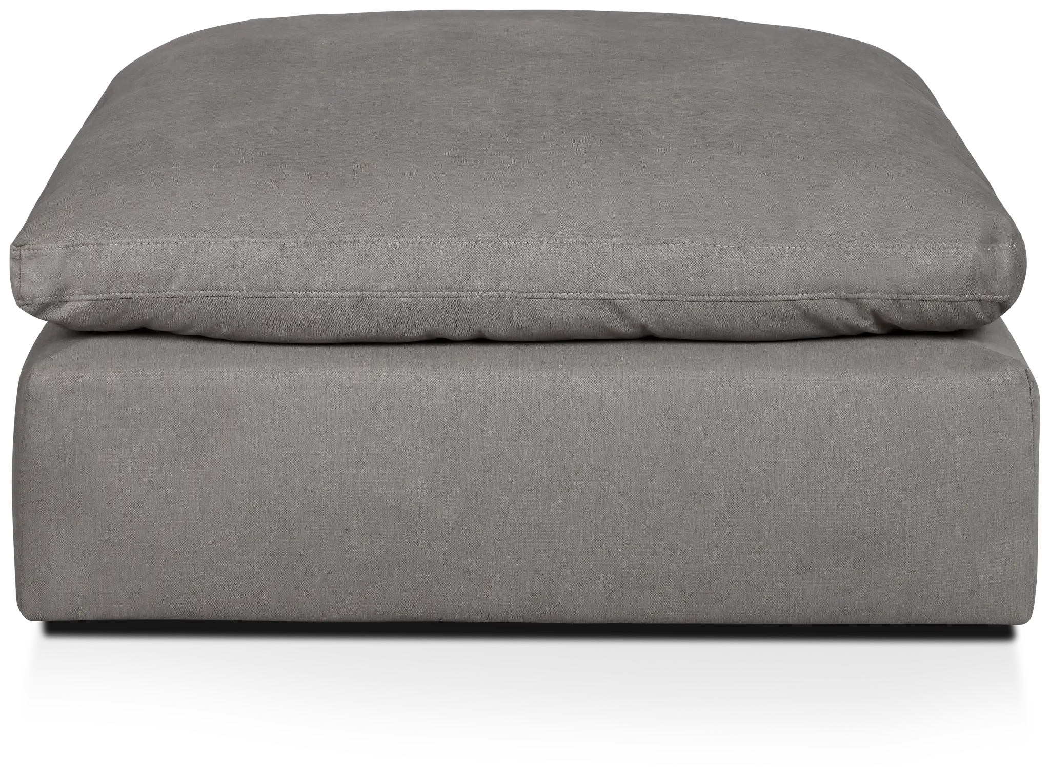 Nixon Light Gray Fabric Cocktail Ottoman Nixon Light Gray Fabric Cocktail Ottoman