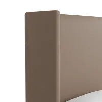 Captiva Joya Beige 60" Upholstered Shelter Bed