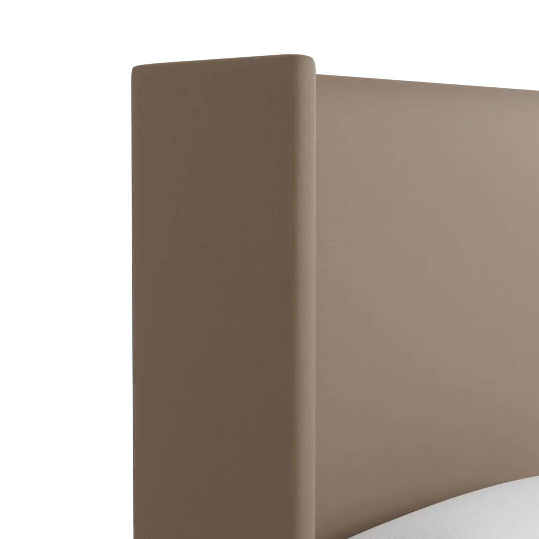 Captiva Joya Beige 60" Upholstered Shelter Bed