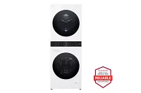 Lg 152 Series White Electric Laundry Center