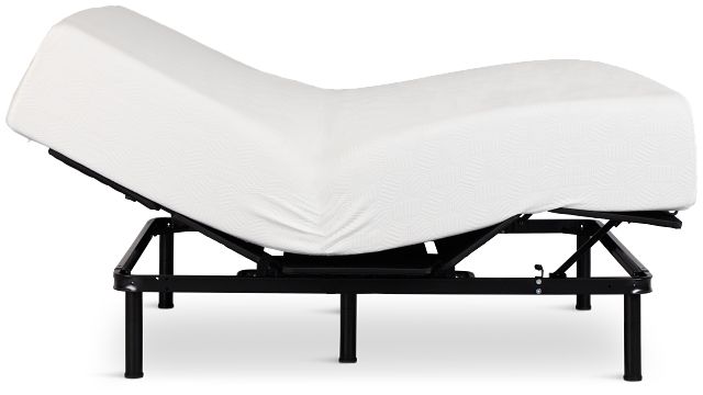 Rest & Renew By Zinus Gel Memory Foam Mattress 14" Plush Slat Adjustable Mattress Set